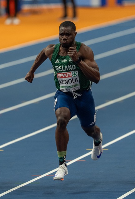 Relay exchange inside arena